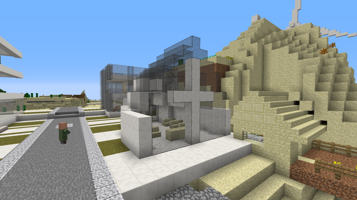 Minecraft 村人住居 をつくる 砂漠の村をリメイクするよ4 Minecraft街発展にっき