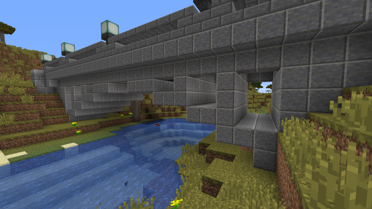 Minecraft 石のアーチ橋を架ける 砂漠の村をリメイクするよ 5 Minecraft街発展にっき Minecraft 石のアーチ橋を架ける 砂漠の村をリメイクするよ 5 Minecraft街発展にっき