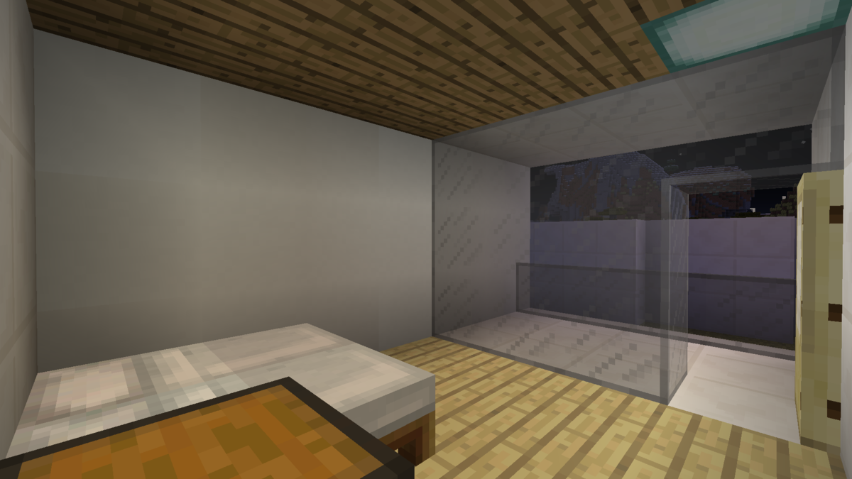 マイクラ モダンなアパートを建てる Minecraft街発展にっき