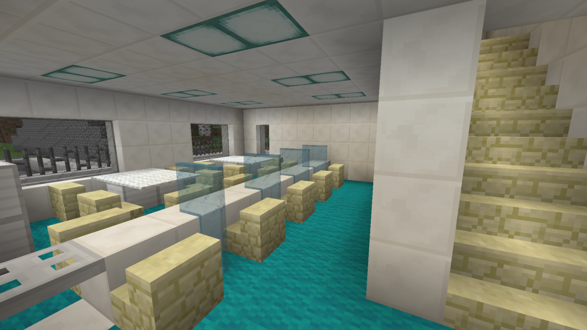 ハローワークと労基署を建てる Minecraft Minecraft街発展にっき