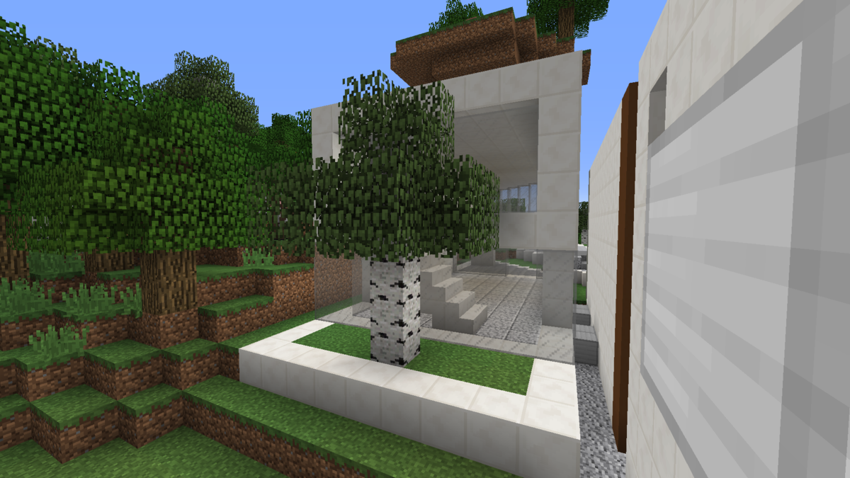 小さなおしゃれ店舗たちを作る マインクラフト Minecraft街発展にっき