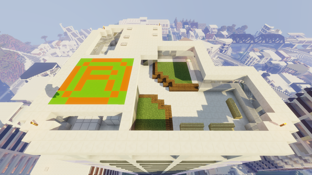 マインクラフト タワーマンション 建築紹介 Minecraft街発展にっき マインクラフト タワーマンション 建築紹介 Minecraft街発展にっき