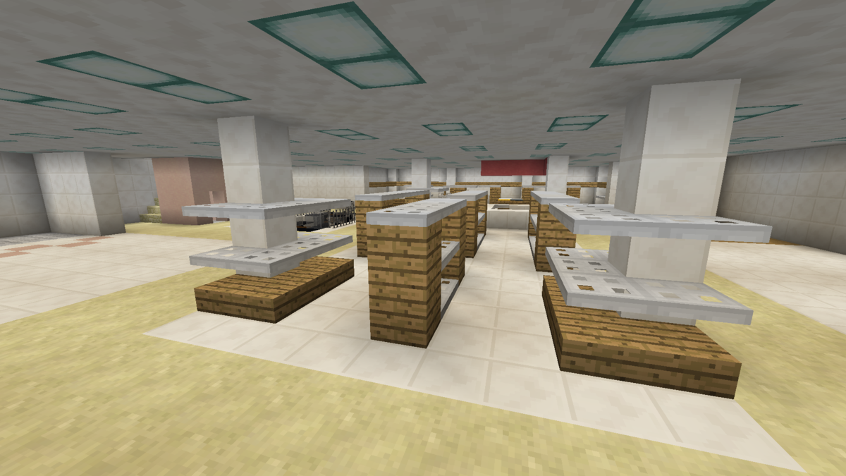 ジャスコを作る 内装編 マインクラフト Minecraft街発展にっき ジャスコを作る 内装編 マインクラフト Minecraft街発展にっき
