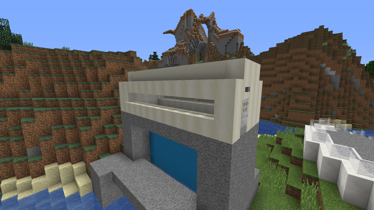 水門を作る Minecraft街発展にっき