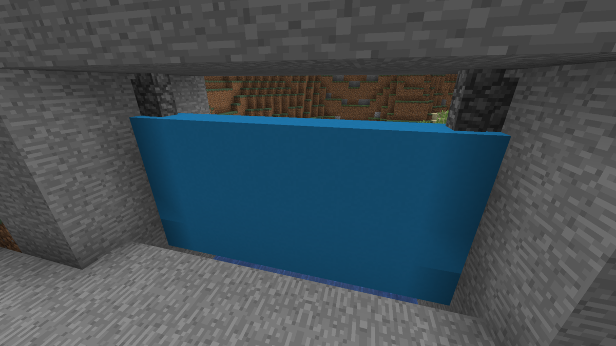 水門を作る Minecraft街発展にっき