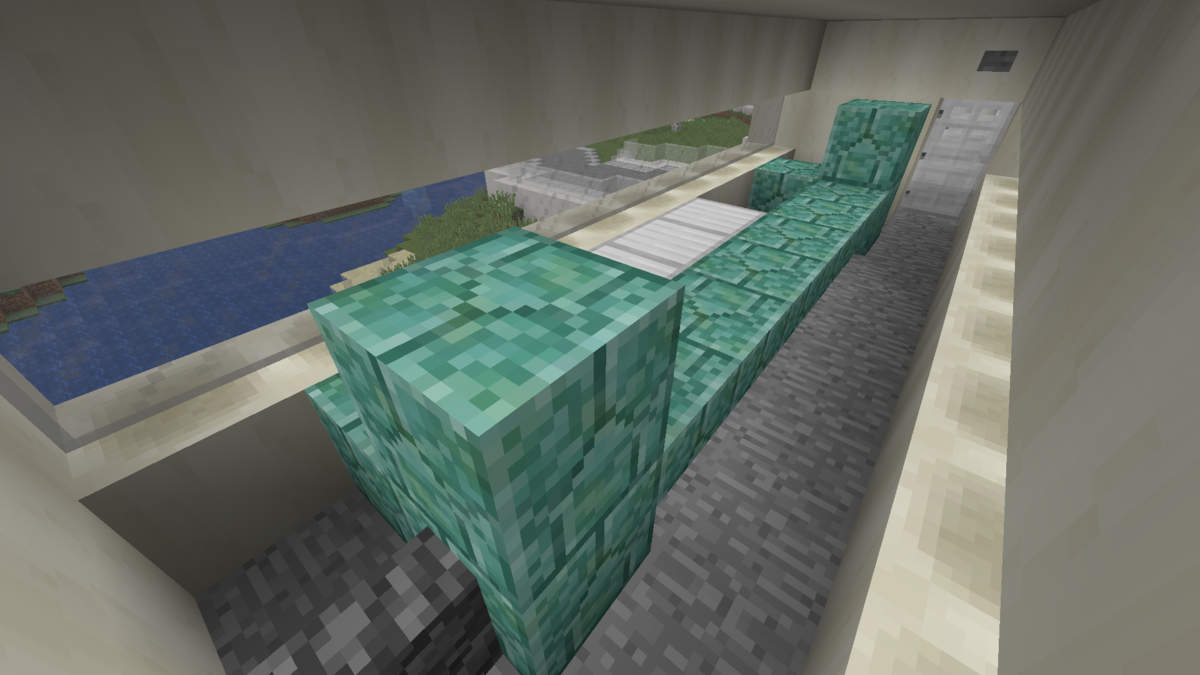 水門を作る Minecraft街発展にっき