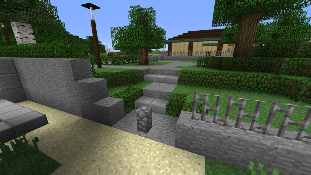 緑地公園を作る Minecraft街発展にっき 緑地公園を作る Minecraft街発展にっき