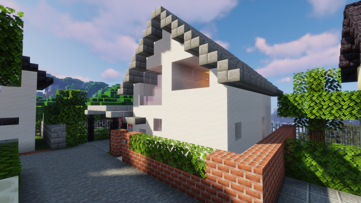 洋風の住宅街を作る Minecraft街発展にっき