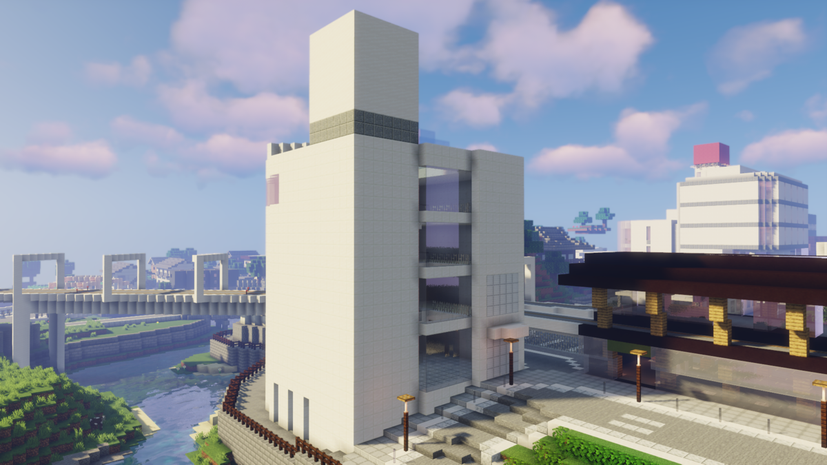 駅前廃墟を作る Minecraft街発展にっき