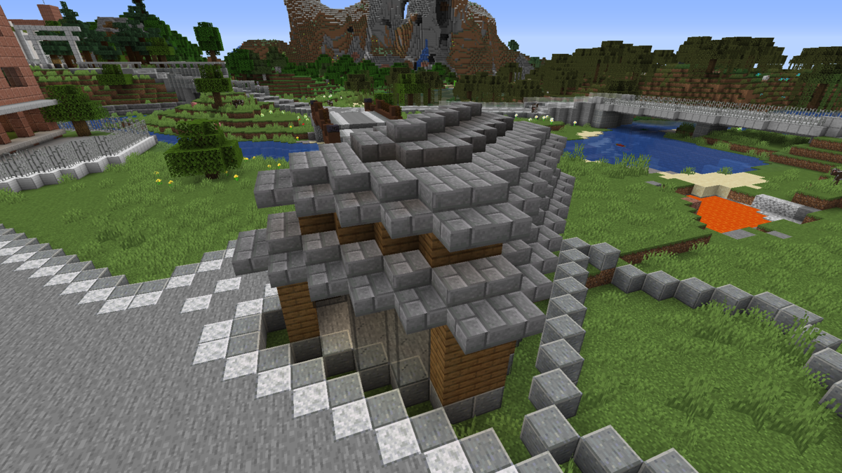 昭和モダンな街並みを作る Minecraft街発展にっき