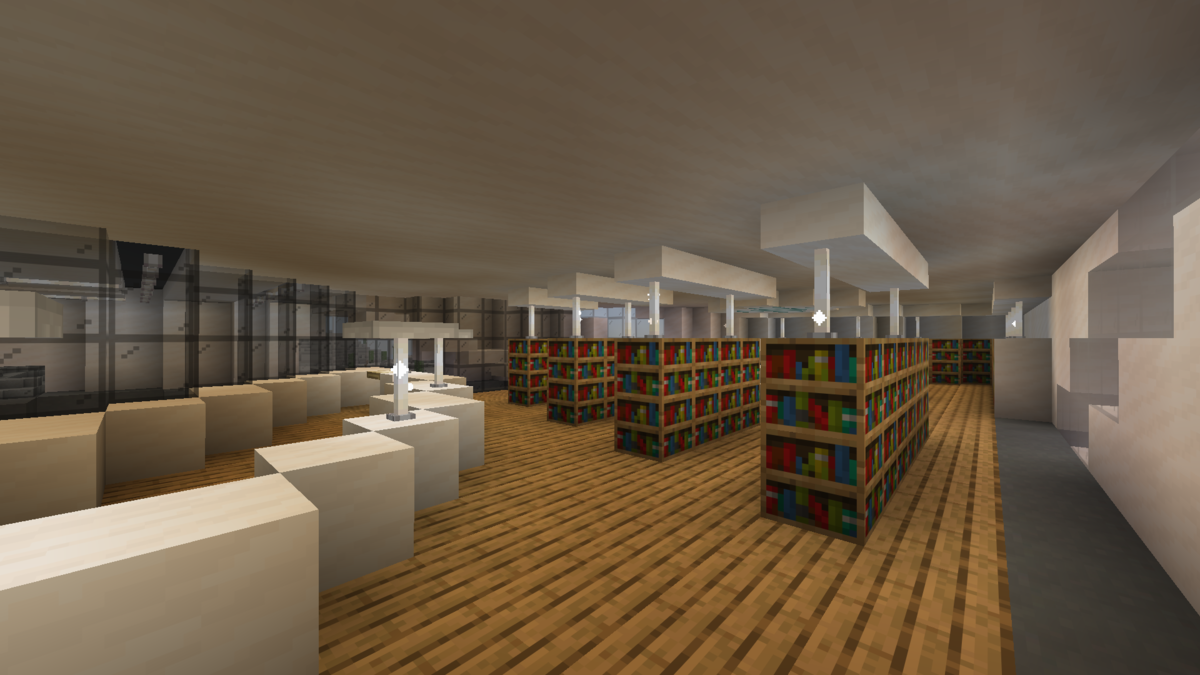 図書館 内装