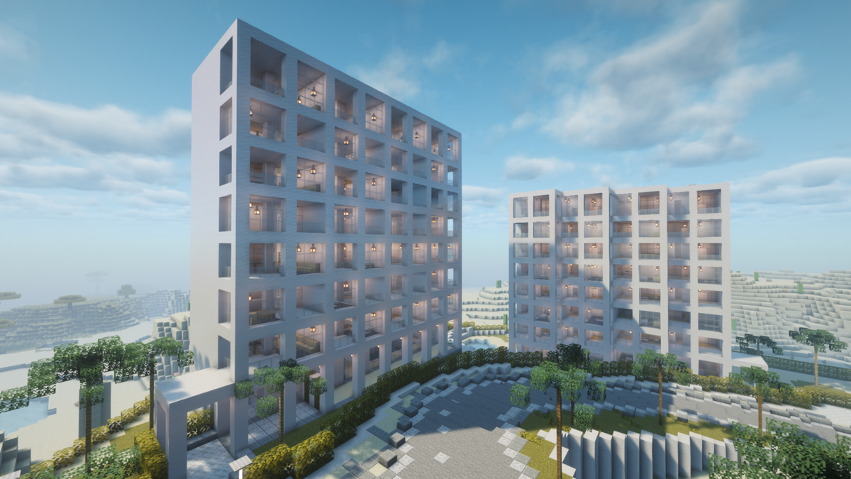 minecraft apartment 