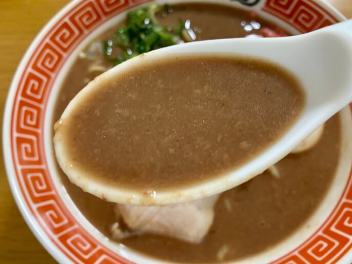 無鉄砲 とんこつラーメン スープ