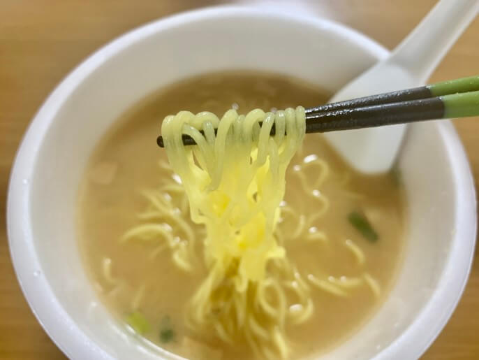 天下一品 カップ麺 麺