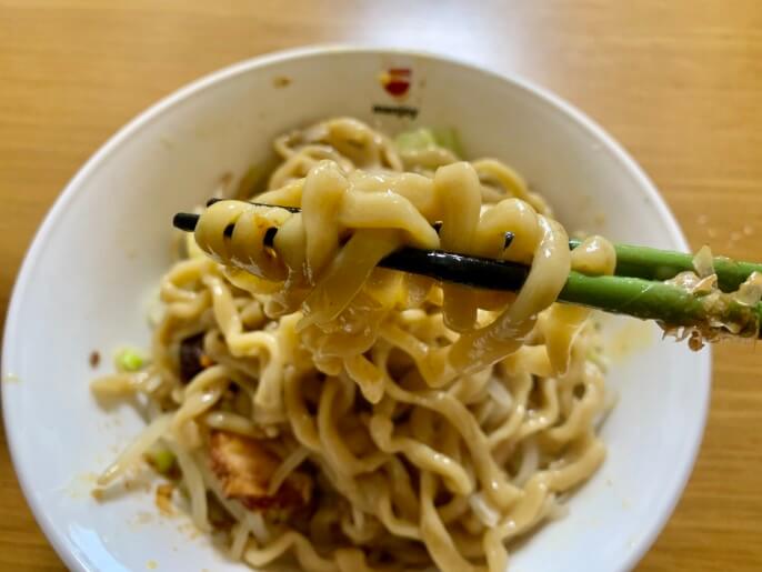 歴史を刻め アレンジまぜそば 麺