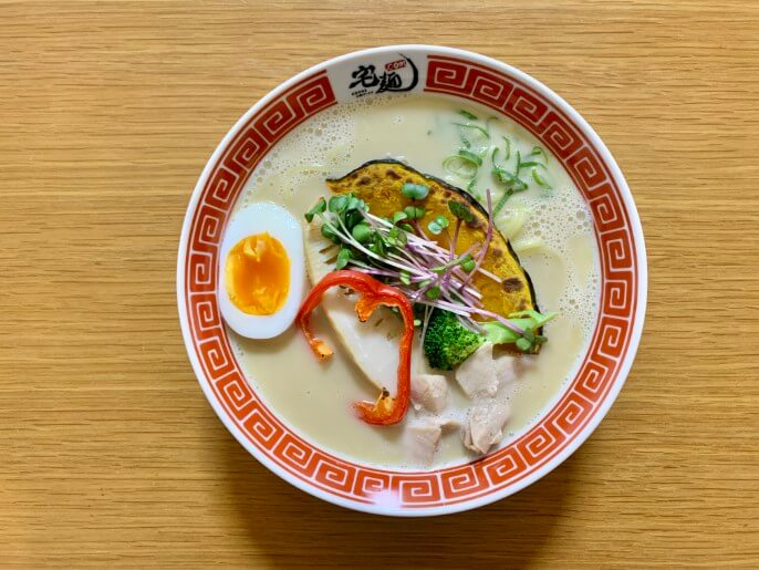 篝 鶏白湯soba 