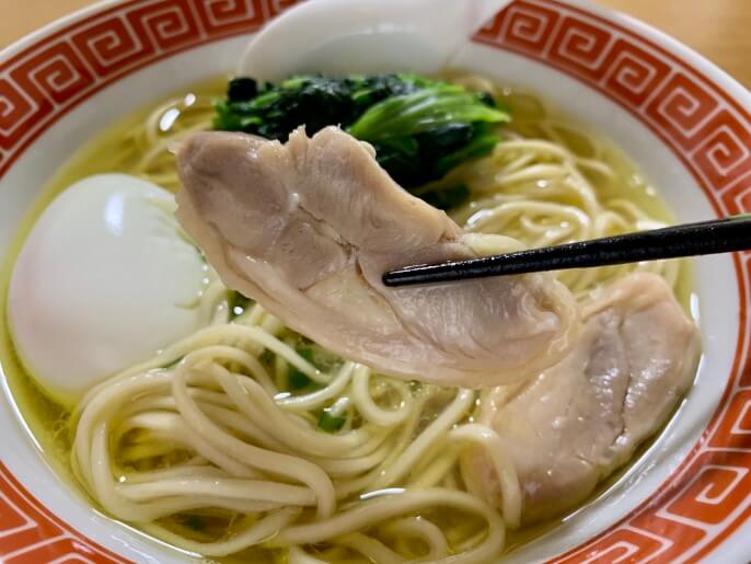 麺や福はら 芳醇鶏そば（塩） チャーシュー