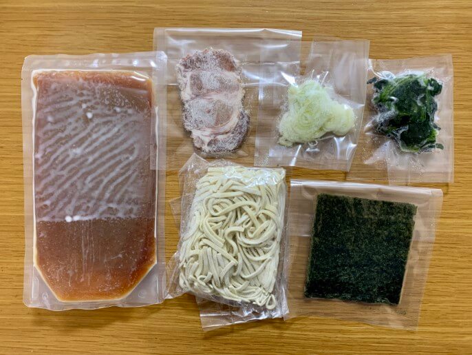 藤澤家 ラーメン 中身