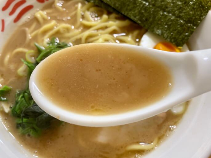 あくた川 家系ラーメンあくた川の箱舟 スープ