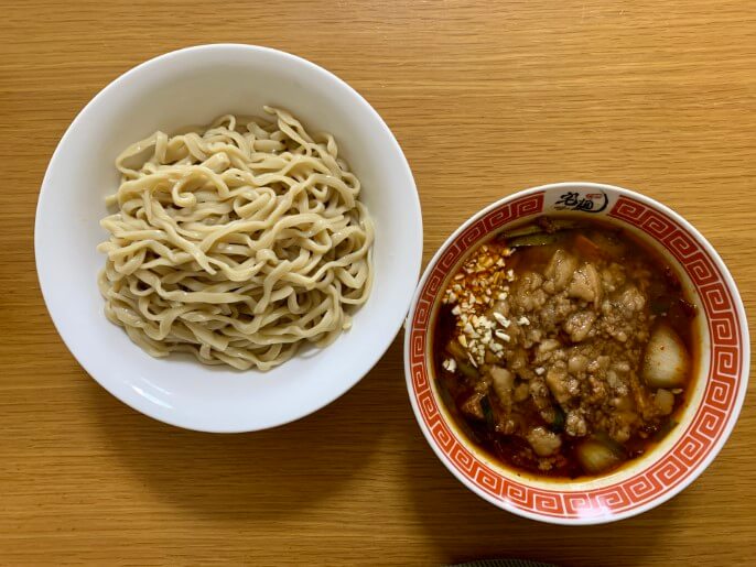 すず鬼 宅麺 大盛つけ満 完成品