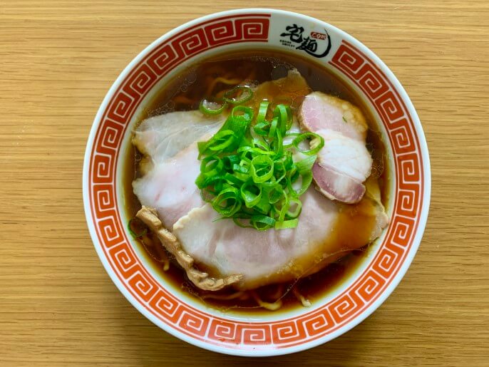 篠はら 宅麺 醤油そば(宅麺ver) 完成品