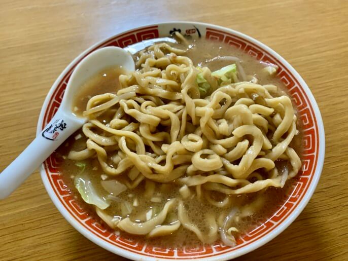 男気らーめんアカギ 宅麺 通販 ラーメン 混ぜる