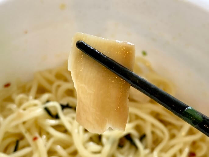 飯田商店 秘密のまぜそば ゆずの香り メンマ