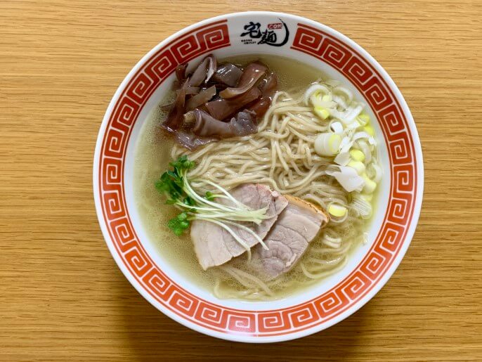 ホットエアー 宅麺 通販 極み塩 完成品