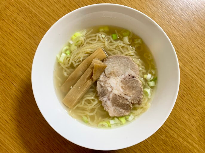 麺工房あじさい 通販 箱館塩生拉麺 完成品