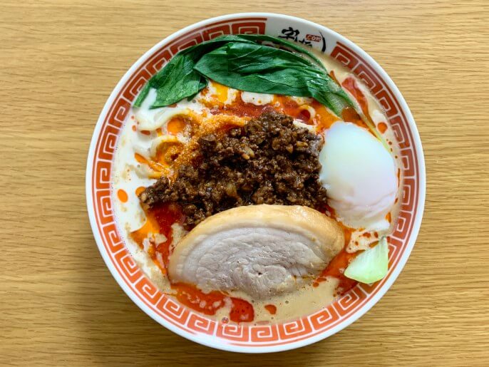 ちばから 宅麺 通販 伝説のww担々麺 完成品