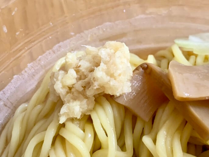 セブンイレブン 冷たい生姜醤油ラーメン 生姜