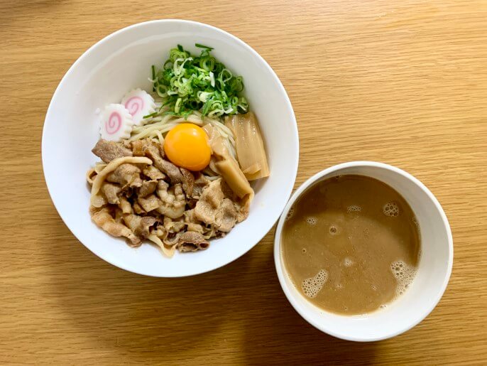 元祖肉玉そば越智 通販 肉玉つけ麺 完成品