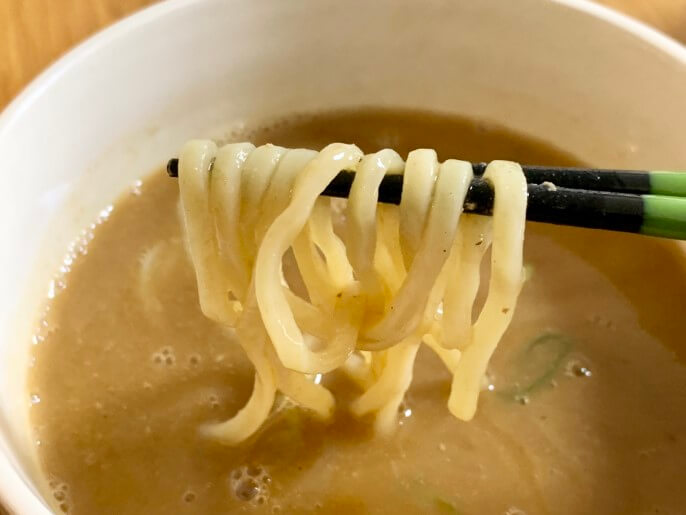 元祖肉玉そば越智 通販 肉玉つけ麺 麺とスープ