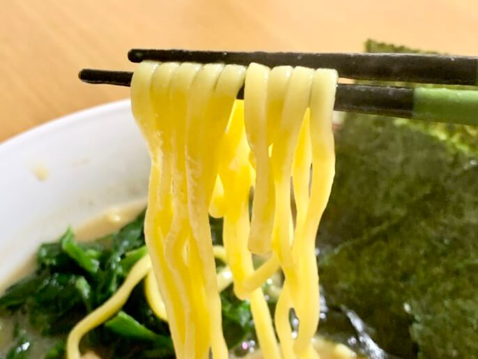 ラーメン大山家 menjoy 通販 豚骨醤油ラーメン 麺