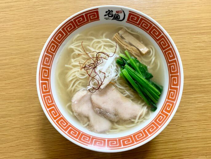 錦iwamoto 通販 宅麺 瀬戸内吟醸 真鯛塩らぁ麵 寿 完成品