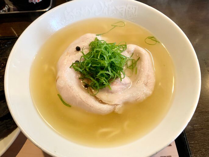 花月嵐 飯田商店 シン・ゲンコツらあめん ラーメン