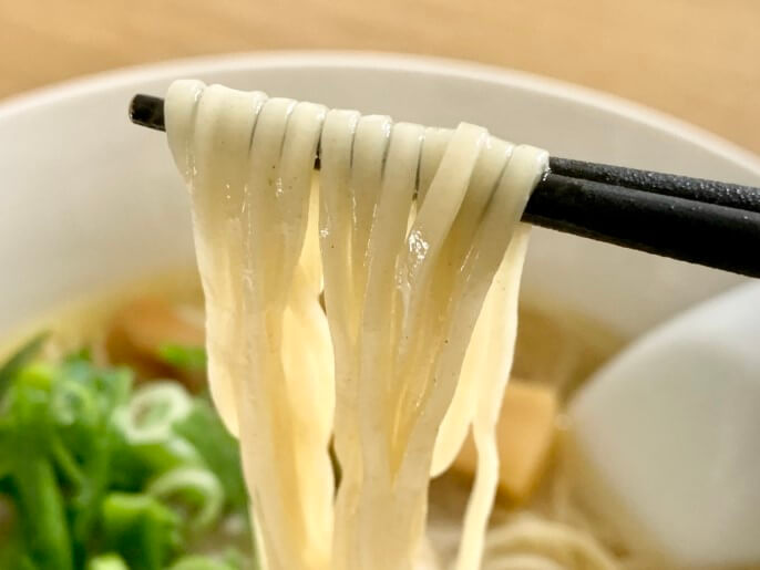 らぁ麵やまぐち 通販 塩鶏そば 麺