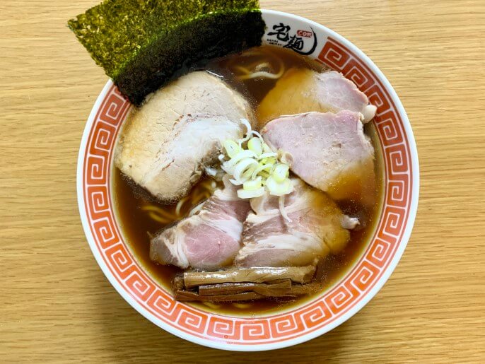 戸越らーめんえにし 宅麺 通販 醤油ラーメン松 完成品