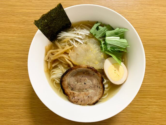 らーめんAFURI 通販 冷やし柚子塩麺 完成品