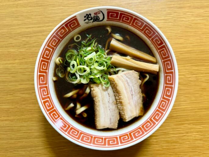 麦の花 通販 宅麺 お取り寄せ 手もみブラック中華そば 完成品