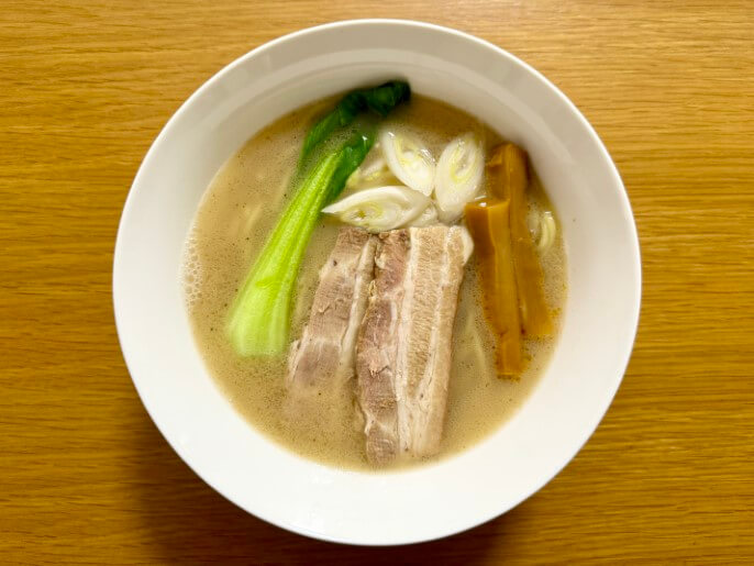 めんりすと 通販 お取り寄せ 魚介とんこつNoodle 塩 完成品
