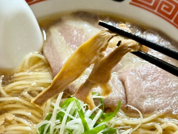 天下ご麺 通販 お取り寄せ 宅麺 鰹武士醤油麺 メンマ