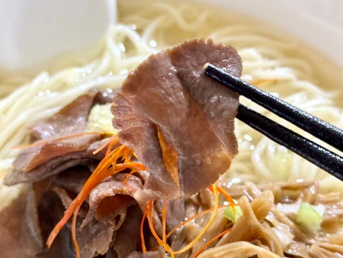 仙臺くろく 通販 お取り寄せ 牛タン塩中華そば 牛タン
