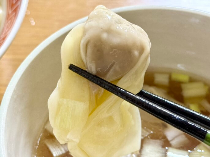 らぁ麺や嶋 雲呑つけ麺 雲呑