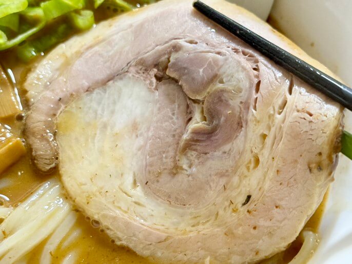奈つやの中華そば 中華蕎麦とみ田 煮濁し白湯そば チャーシュー