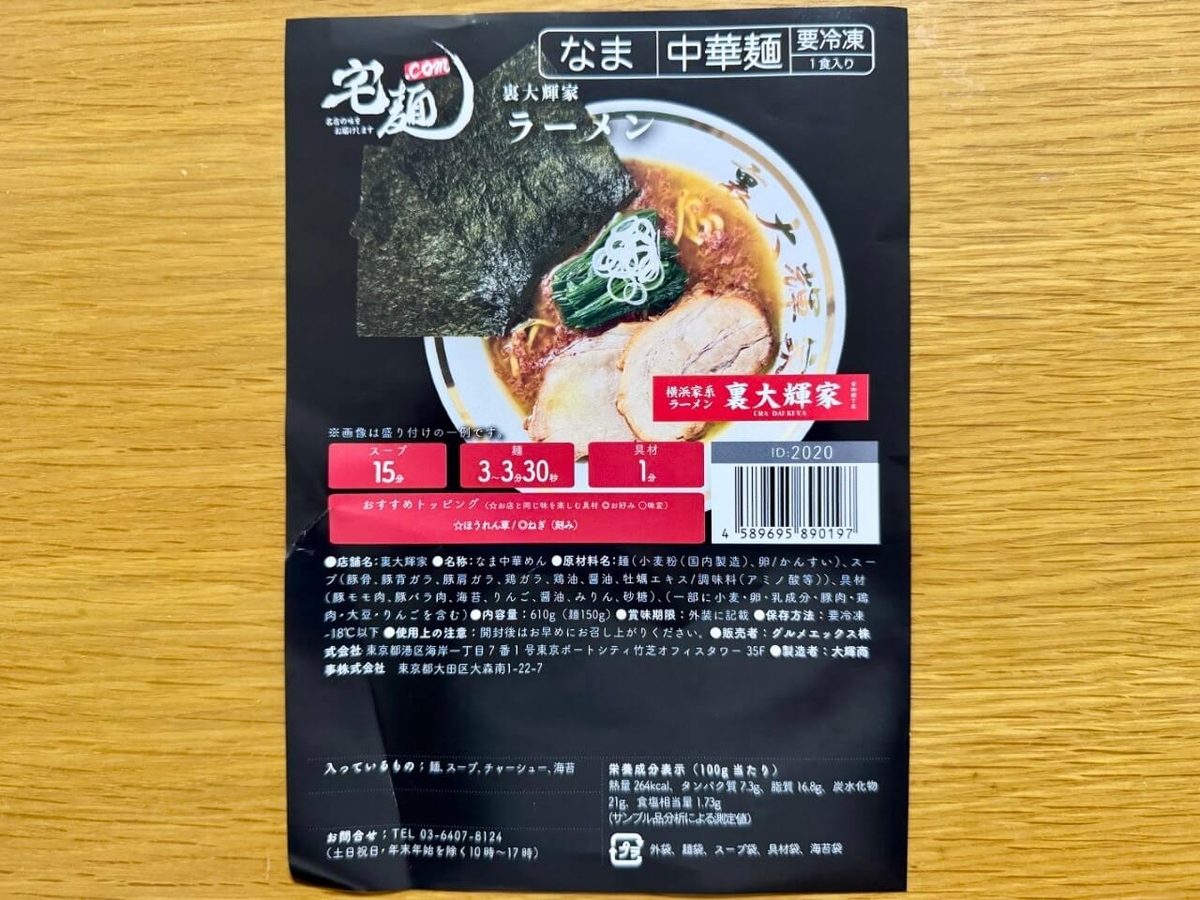 パッケージ写真