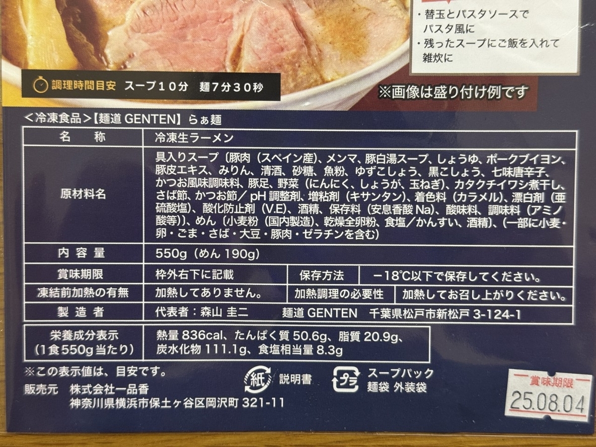原材料の写真