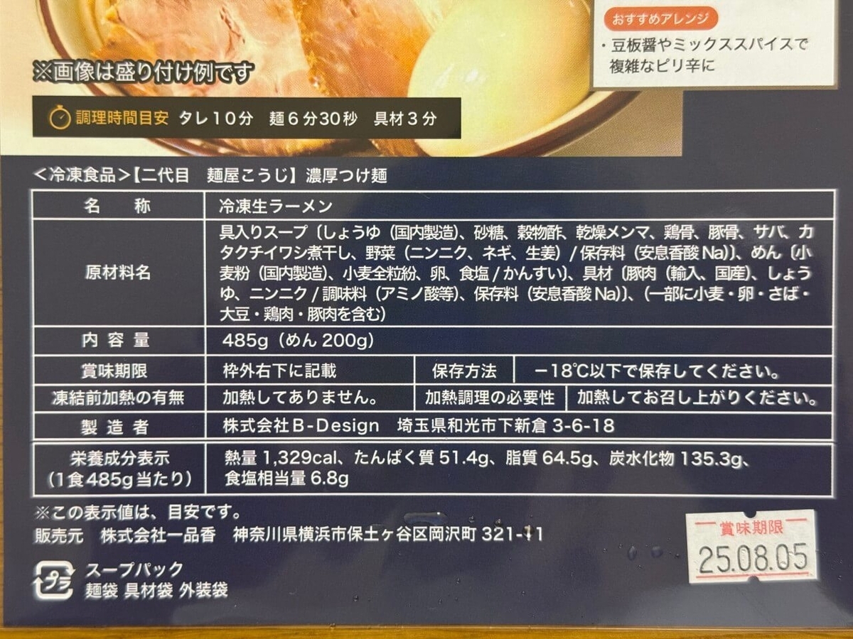 原材料の写真