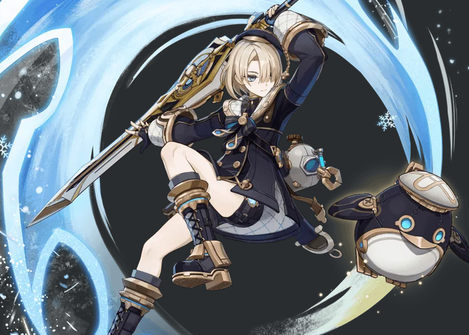 原神】フレミネってどう使うのがよさそうなのかを考える_鐘の剣なんて