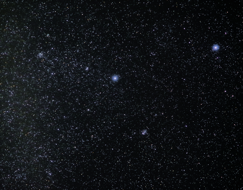 風の強い夜に・・ M103 & 二重星団 - nyancotan's diary 天体写真 in Hokkaido